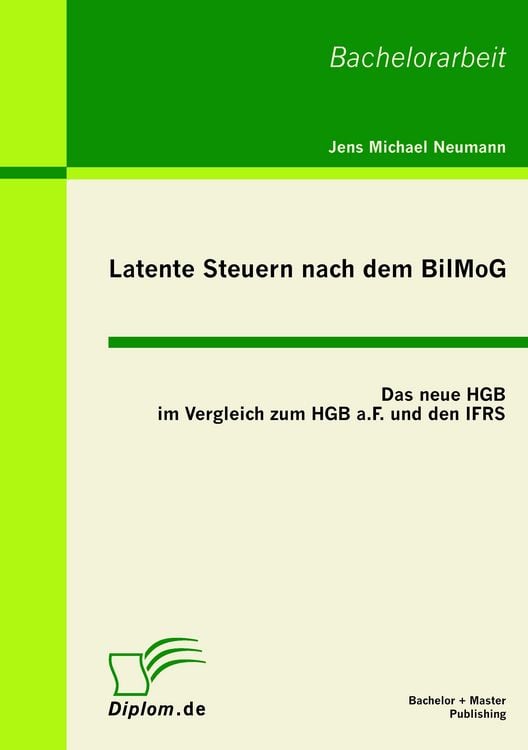 Produktbild: Latente Steuern nach dem BilMoG