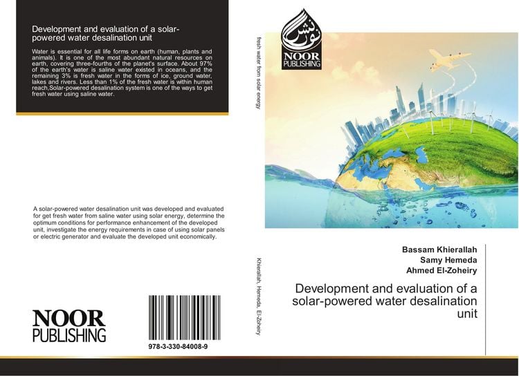 Produktbild: Development and evaluation of a solar-powered water desalination unit