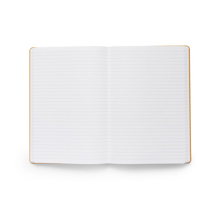 Produktbild: Notizbuch A5 Hardcover Liniert Lemon Yellow