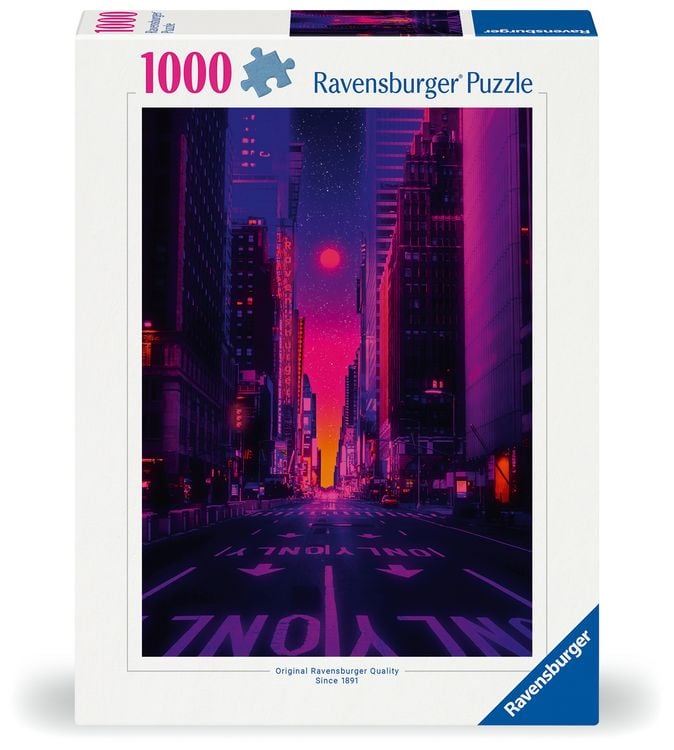 Produktbild: Erwachsenenpuzzle 1000 Teile - New York in Neon