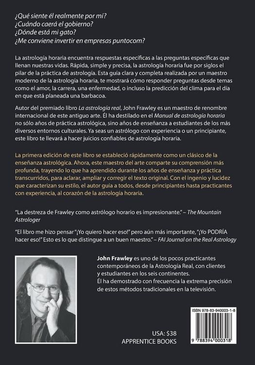 Produktbild: Manual de Astrolog&iacute;a Horaria - Versi&oacute;n extendida