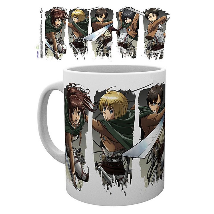 Produktbild: Gb Eye ATTACK ON TITAN Character Montage Tasse