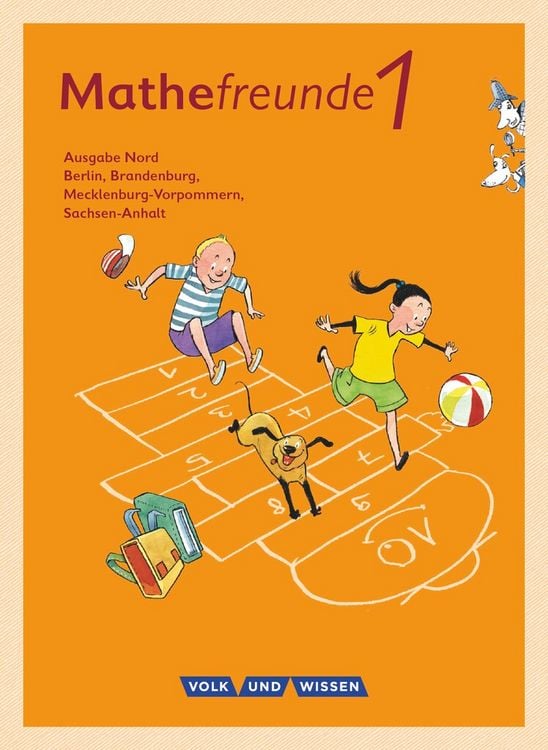 Produktbild: Mathefreunde 1. Schuljahr - Nord - Sch&uuml;lerbuch mit Kartonbeilagen
