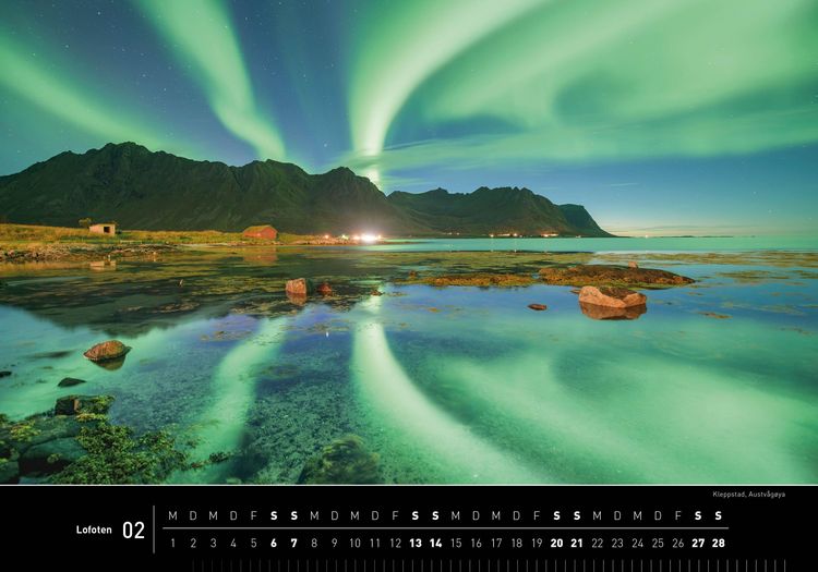 Produktbild: Lofoten Premiumkalender 2027