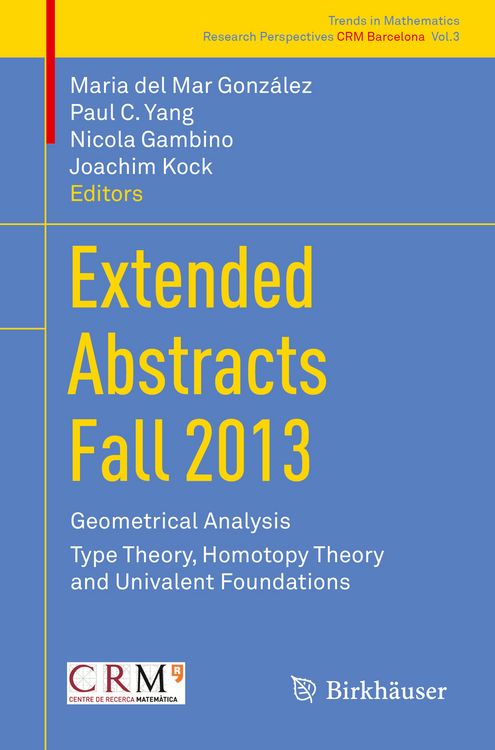 Produktbild: Extended Abstracts Fall 2013