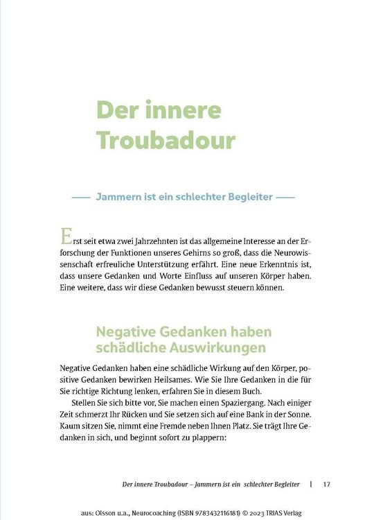 Produktbild: Neurocoaching - Wie der K&ouml;rper den Schmerz vergisst