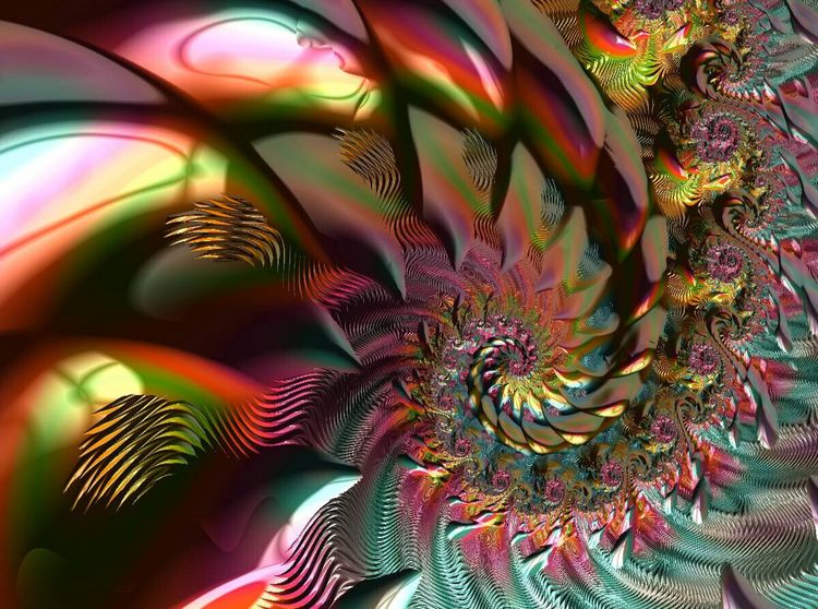 Produktbild: Dazzling Rainbow Spiral (Puzzle)