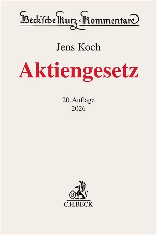 Produktbild: Aktiengesetz. AktG