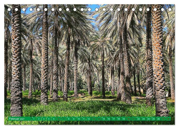 Produktbild: Unterwegs im Weihrauchland Oman (Tischkalender 2027 DIN A5 quer), CALVENDO Monatskalender