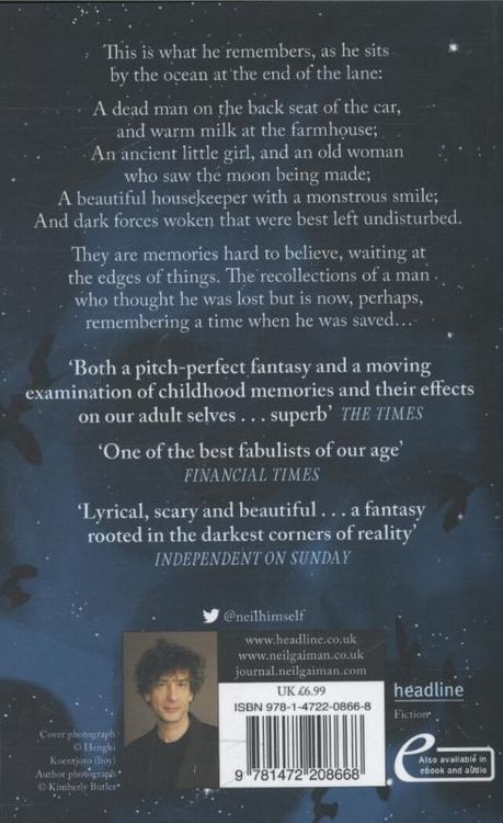 Produktbild: Gaiman, N: Ocean at the End of the Lane