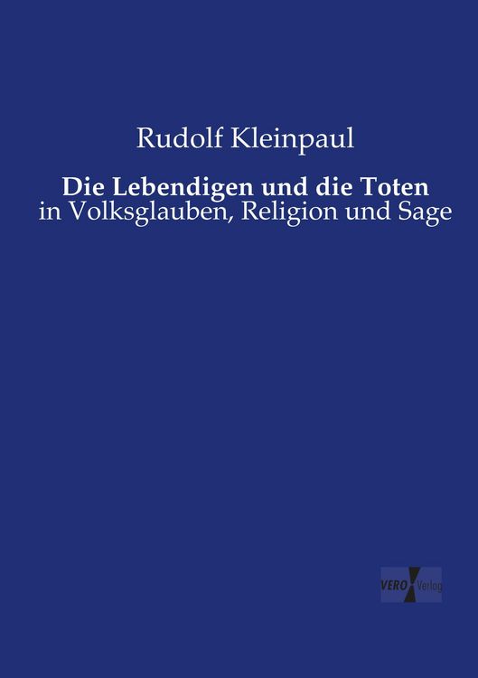 Produktbild: Die Lebendigen und die Toten