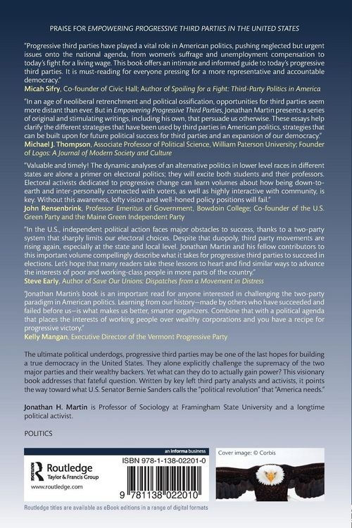 Produktbild: Empowering Progressive Third Parties in the United States