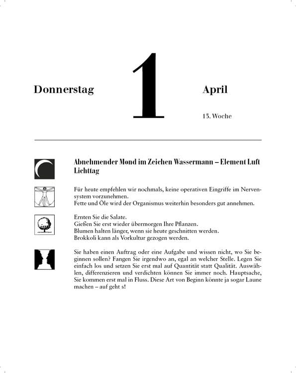 Produktbild: Mond Abrei&szlig;kalender 2027