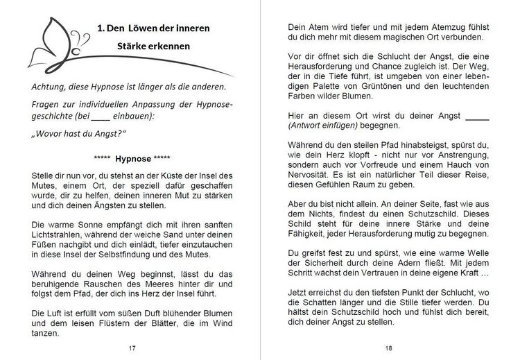 Produktbild: Hypnosetexte zum Vorlesen und selber Zusammenstellen 10