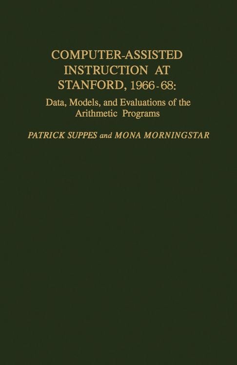 Produktbild: Computer-Assisted Instruction at Stanford, 1966-68