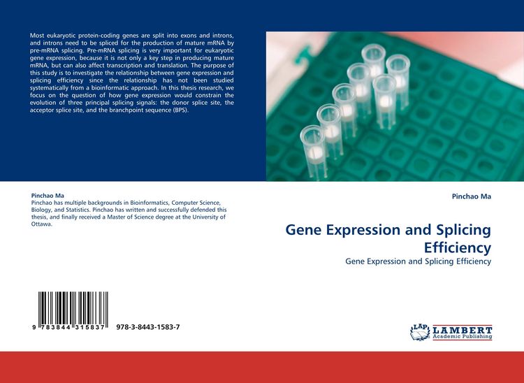 Produktbild: Gene Expression and Splicing Efficiency