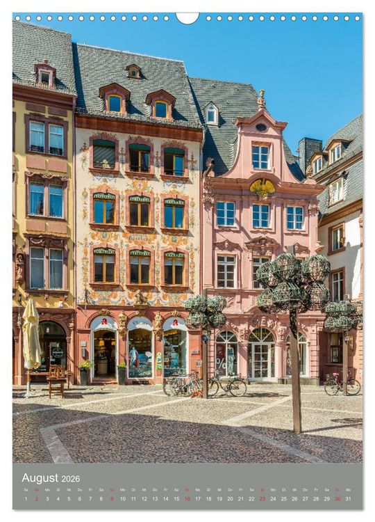 Produktbild: Mainz - Ein Portr&auml;t (Wandkalender 2026 DIN A3 hoch), CALVENDO Monatskalender