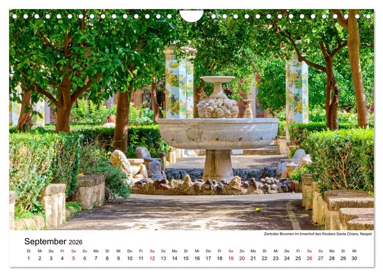 Produktbild: Highlights am Golf von Neapel (Wandkalender 2026 DIN A4 quer), CALVENDO Monatskalender