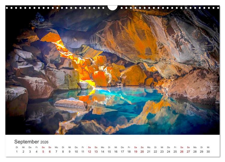 Produktbild: H&ouml;hlen - Eine Abenteuerreise ins Unbekannte. (Wandkalender 2026 DIN A3 quer), CALVENDO Monatskalender