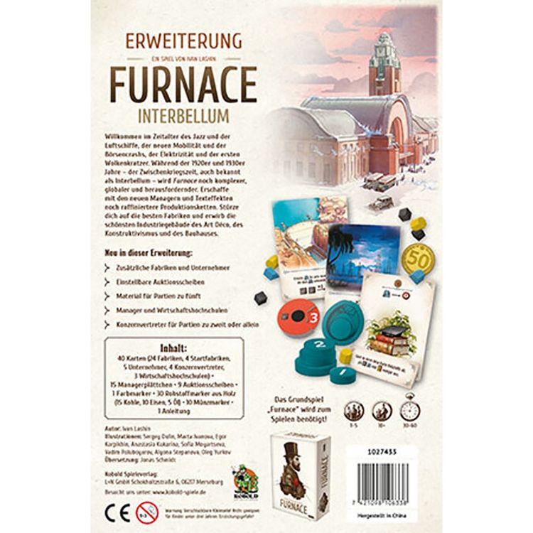 Produktbild: Furnace | Interbellum - Erweiterung
