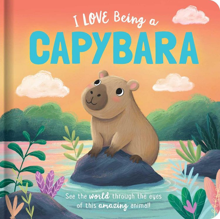 Produktbild: I Love Being a Capybara: Padded Board Book