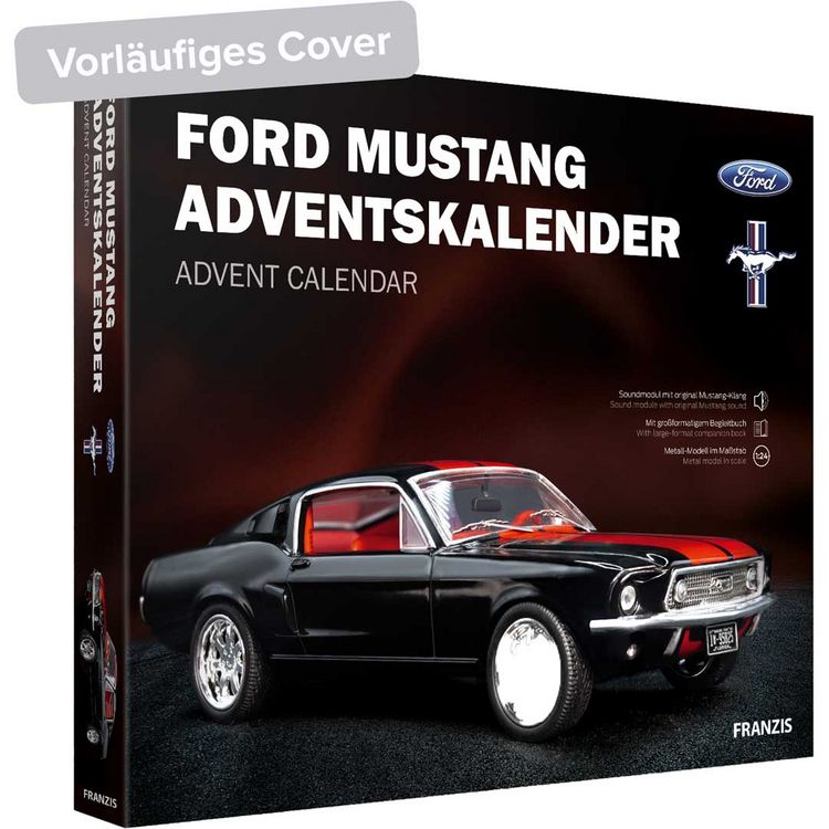 Produktbild: FRANZIS 67965 - Ford Mustang Adventskalender Ma&szlig;stab 1:43