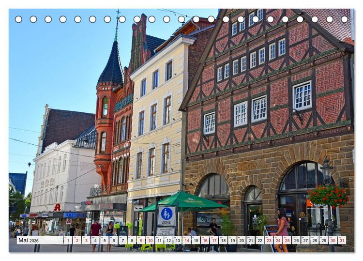 Produktbild: Die alte Stadt MINDEN (Tischkalender 2026 DIN A5 quer), CALVENDO Monatskalender