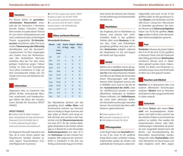 Produktbild: Franz&ouml;sische Atlantikk&uuml;ste