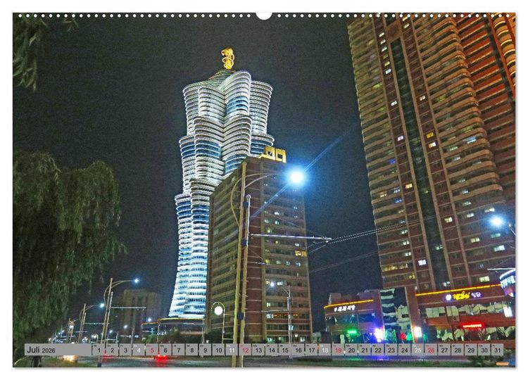 Produktbild: PJ&Ouml;NGJANG Streifzug durch eine leere Stadt (Wandkalender 2026 DIN A2 quer), CALVENDO Monatskalender