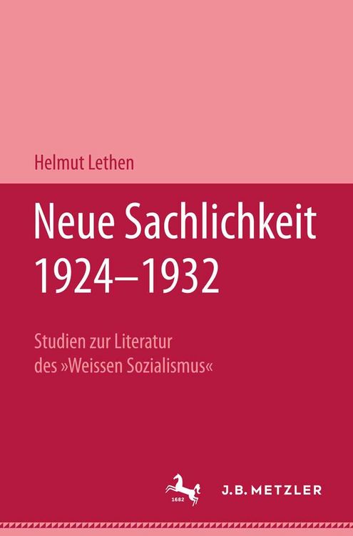 Produktbild: Neue Sachlichkeit 1924-1932