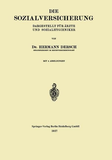 Produktbild: Die Sozialversicherung