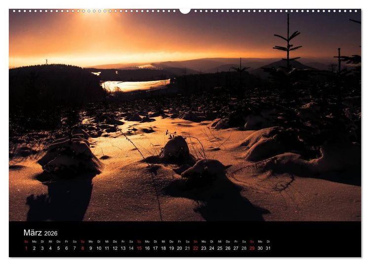 Produktbild: Winterberg - Sauerland - Eine Landschaft in Bildern (Wandkalender 2026 DIN A2 quer), CALVENDO Monatskalender