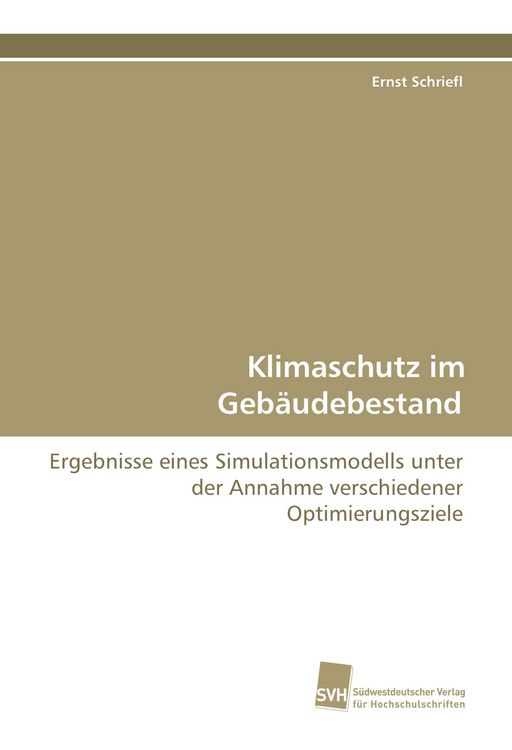 Produktbild: Klimaschutz im Geb&auml;udebestand