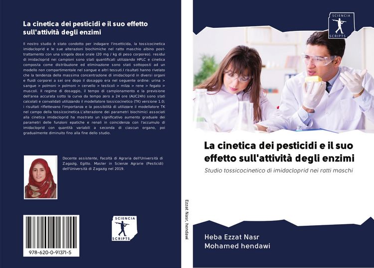 Produktbild: La cinetica dei pesticidi e il suo effetto sull'attivit&agrave; degli enzimi