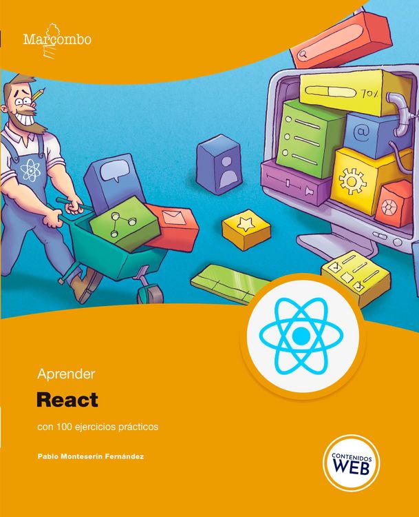 Produktbild: Aprender React con 100 ejercicios pr&aacute;cticos