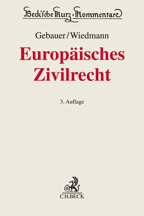 Produktbild: Europ&auml;isches Zivilrecht