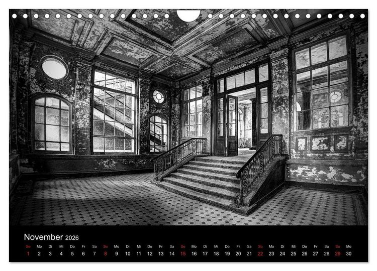 Produktbild: lost beauty (Wandkalender 2026 DIN A4 quer), CALVENDO Monatskalender
