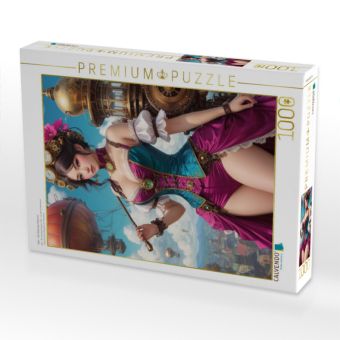 Produktbild: CALVENDO Puzzle Aiko - Die Steampunkqueen | 1000 Teile Lege-Gr&ouml;&szlig;e 64x48cm Foto-Puzzle f&uuml;r gl&uuml;ckliche Stunden