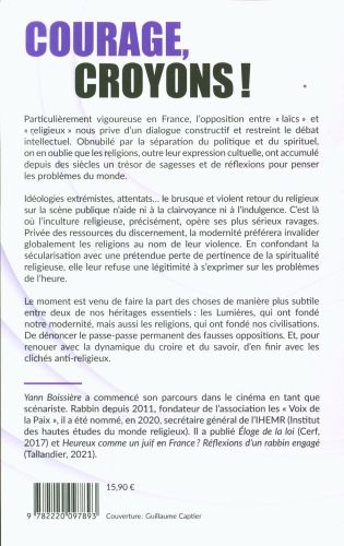 Produktbild: Courage, croyons ! : pour en finir avec les clich&eacute;s anti-religieux