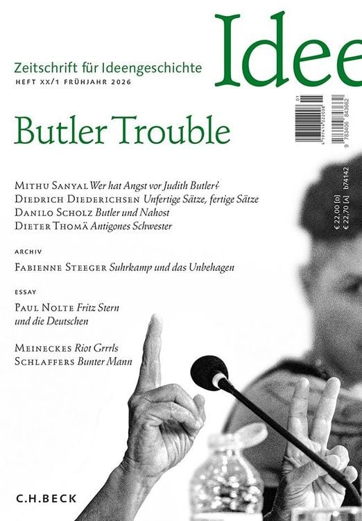 Produktbild: Zeitschrift f&uuml;r Ideengeschichte Heft XX/1 Fr&uuml;hjahr 2026
