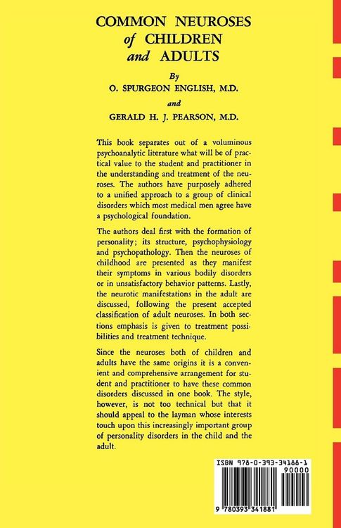 Produktbild: Common Neuroses of Children and Adults