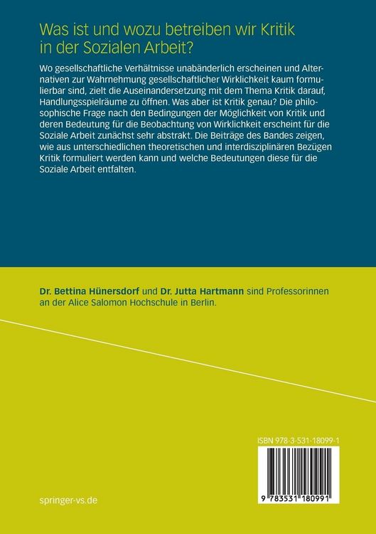Produktbild: Was ist und wozu betreiben wir Kritik in der Sozialen Arbeit?