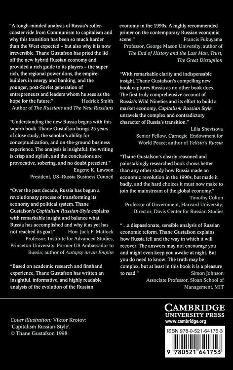 Produktbild: Capitalism Russian-Style