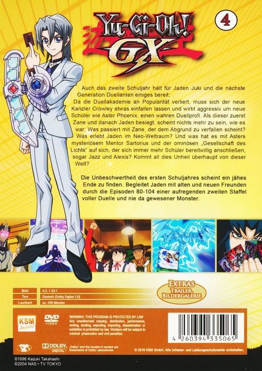 Produktbild: Yu-Gi-Oh! - GX - Staffel 2/Episode 80-104 [5 DVDs]