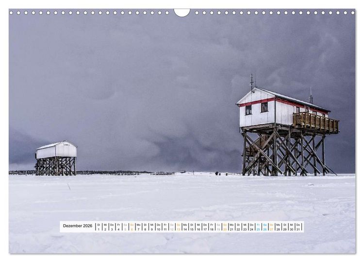 Produktbild: St. Peter-Ording (Wandkalender 2026 DIN A3 quer), CALVENDO Monatskalender