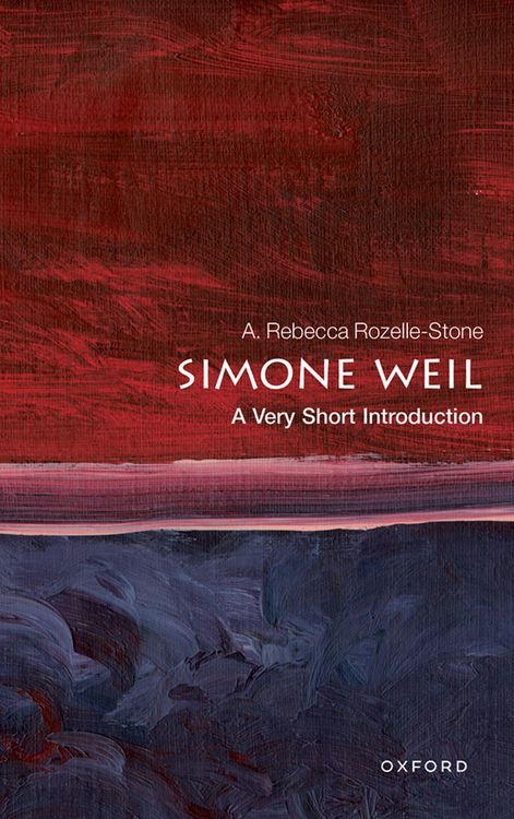Produktbild: Simone Weil: A Very Short Introduction
