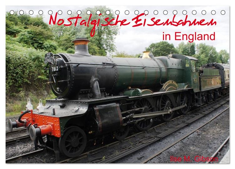 Produktbild: Nostalgische Eisenbahnen Englands (Tischkalender 2026 DIN A5 quer), CALVENDO Monatskalender