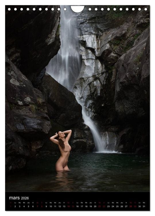 Produktbild: Chutes d'eau au Tessin (Calendrier mural 2026 DIN A4 horizontal), CALVENDO calendrier mensuel