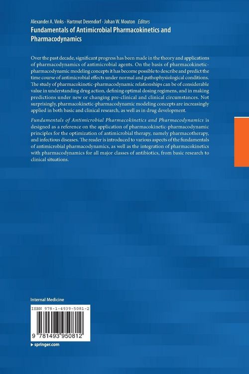 Produktbild: Fundamentals of Antimicrobial Pharmacokinetics and Pharmacodynamics