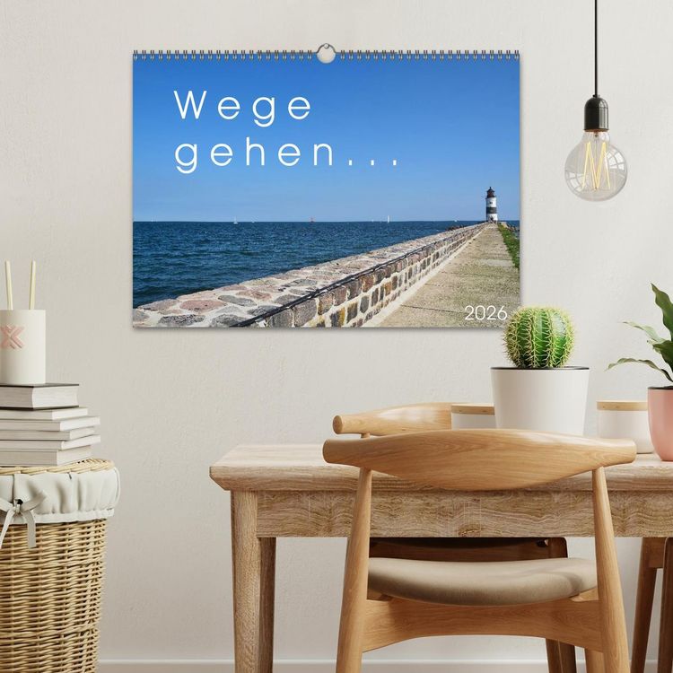 Produktbild: Wege gehen... (Wandkalender 2026 DIN A3 quer), CALVENDO Monatskalender